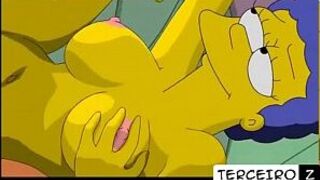 Симпсоны Мардж Бля - порно видео