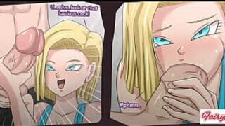 Хентай порно - мамочки спорят о том, кто лучше сосет член - картонная анимация - порно видео