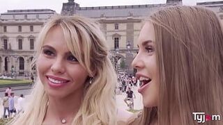 Хорошенькая Лана Синс принимает твердый член повсюду - порно видео