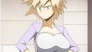 Мать Баукуго показывает свои сиськи - порно видео