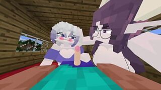 Стив трахает Галата и Манглли во всех позах - порно видео