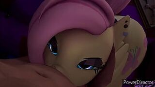 флаттершай минет - порно видео