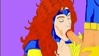 Знаменитые мультяшки делают минет и кончают на лицо - порно видео